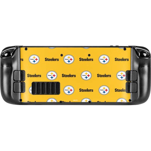NFL Pittsburgh Steelers Blitz Series Steam Deck Handheld Gaming Computer Skin